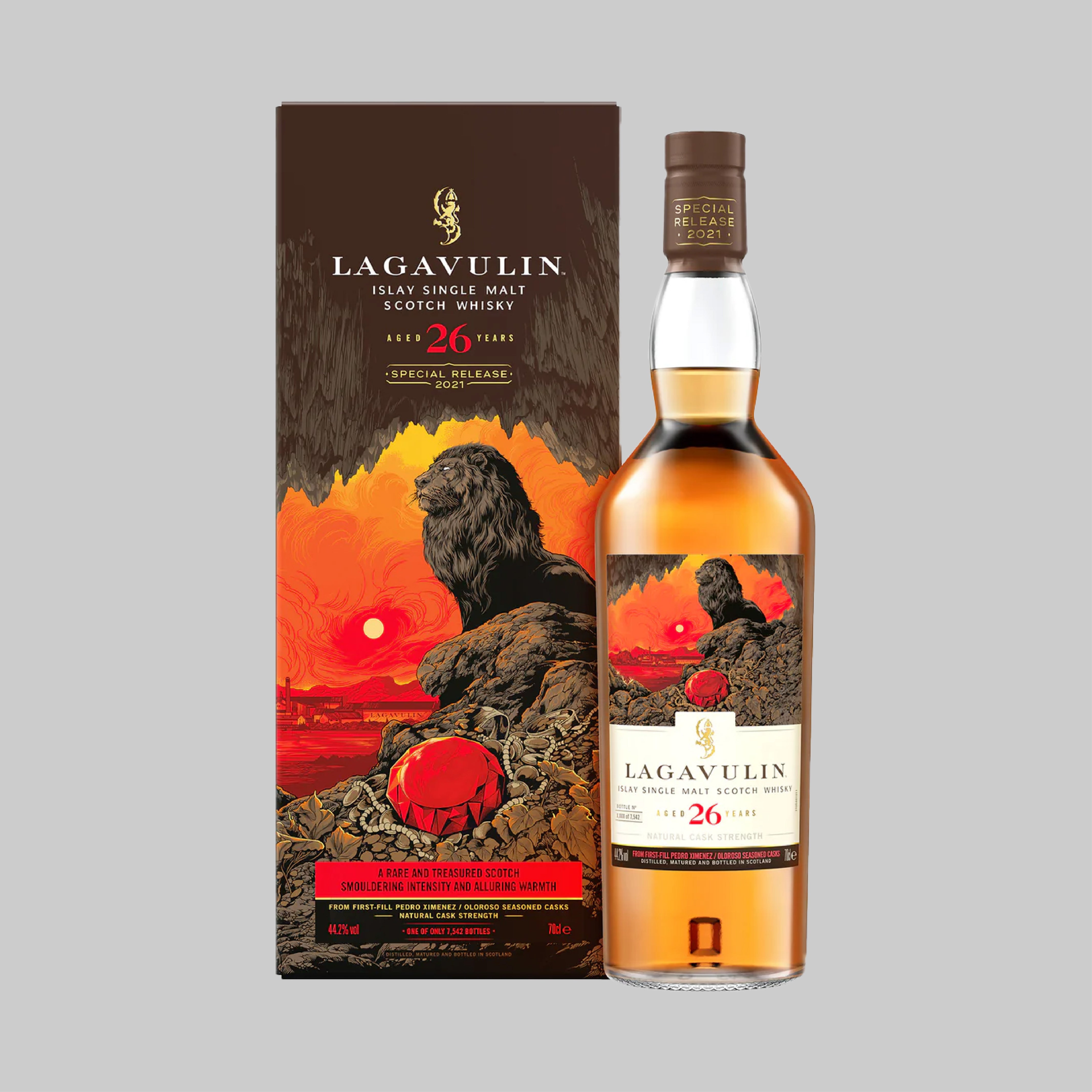 Lagavulin 26 Years Old Single Malt Scotch Whisky 700ml 44.2% - Time2Drink